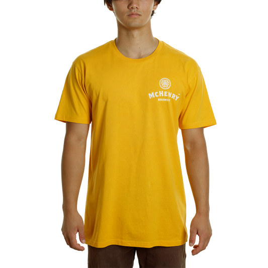 McHenry Tasmania/Brewery Tee Yellow