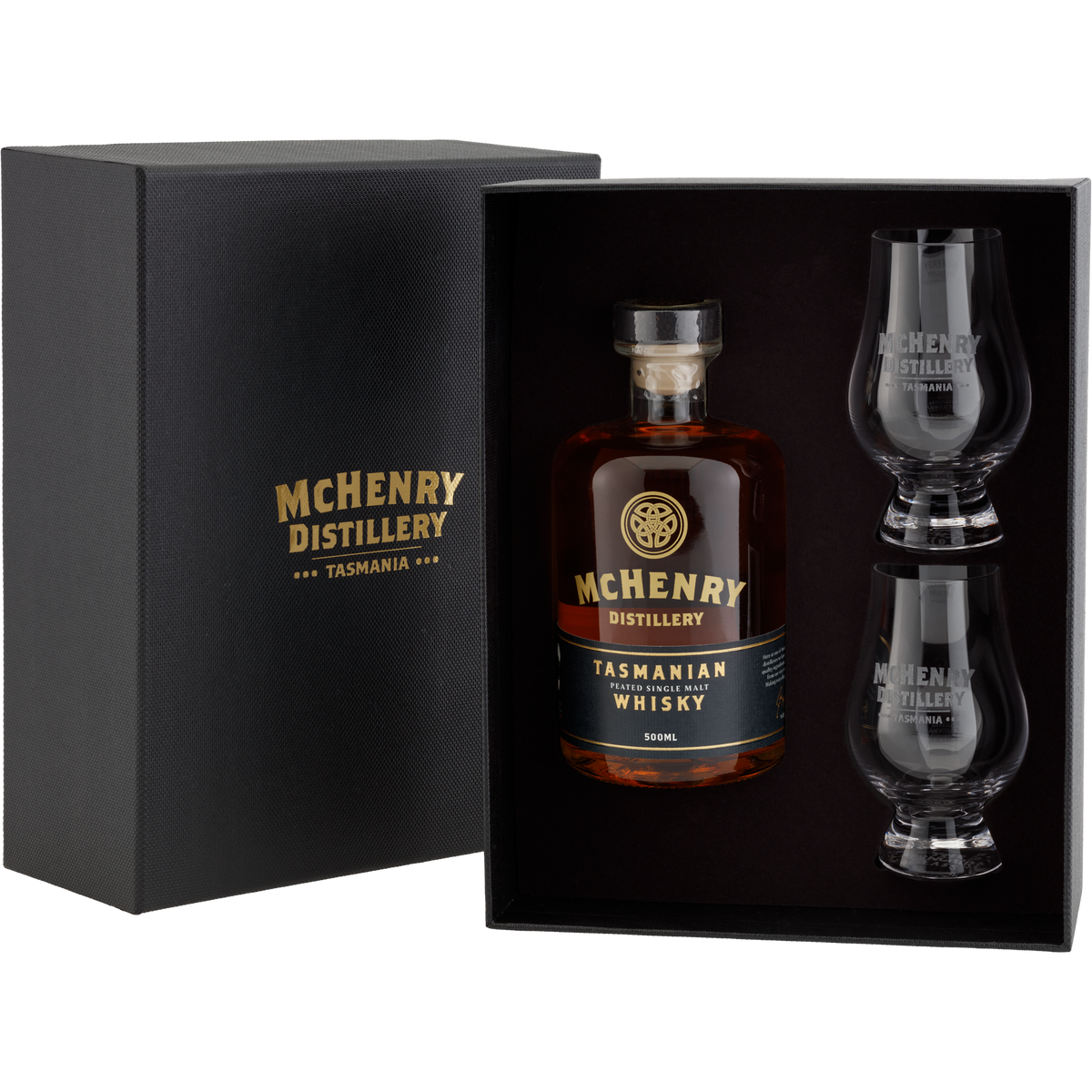 Whisky Gift Box Tasmania | 500ml Whisky & Glass Set | McHenry ...