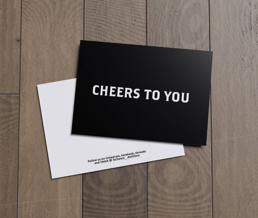 Cheers to you Card